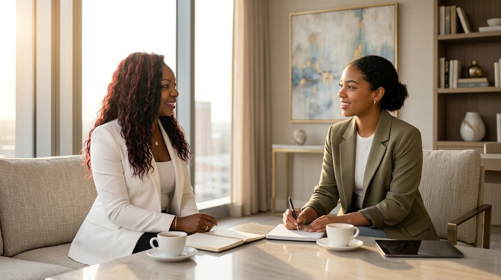 Life coaching session